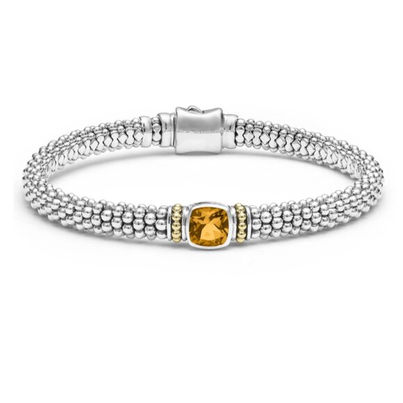 LAGOS Jewelry - Rittenhouse  Citrine Caviar Bracelet | 6mm from Lagos Sz 7